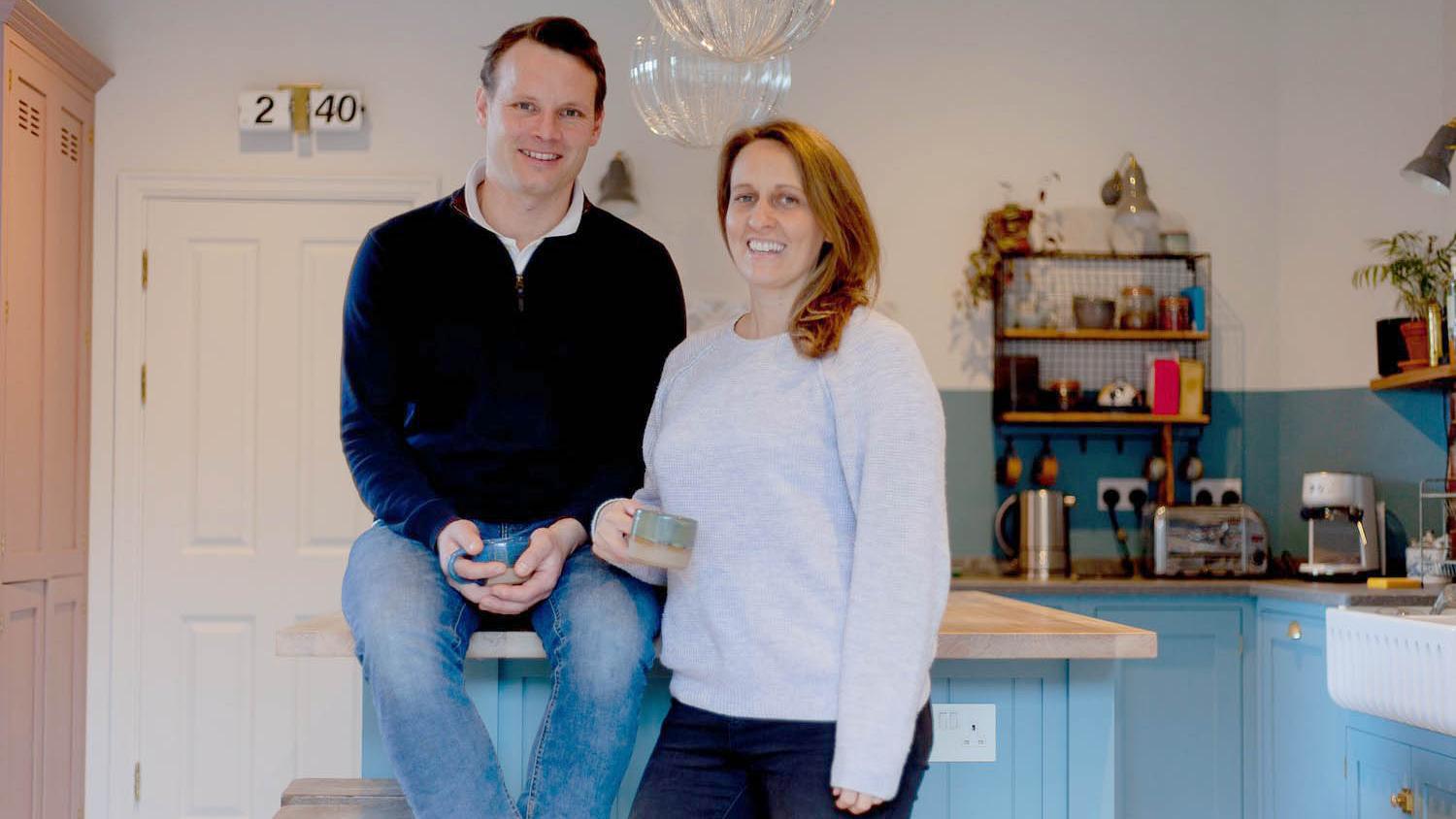 Oli and Claire Burdick of Harbour Kitchens
