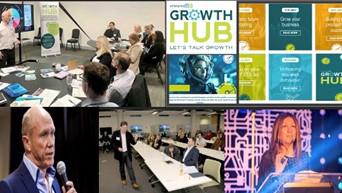 Growth Hub workshop compilation image